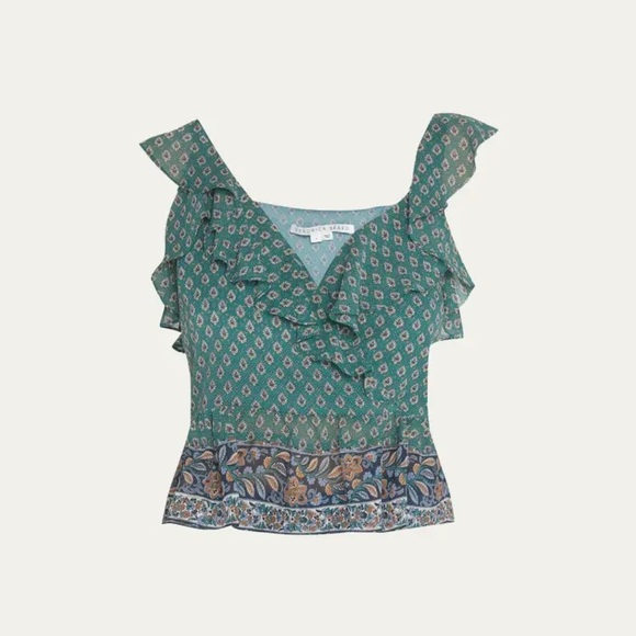 NWT VERONICA BEARD Randa blouse size 4 - Picture 1 of 5